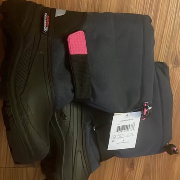 BRAND NEW girl youth george winter snow boots size 1Y - Picture 3 of 4